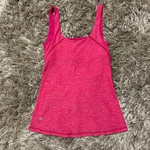 lululemon pink tank top